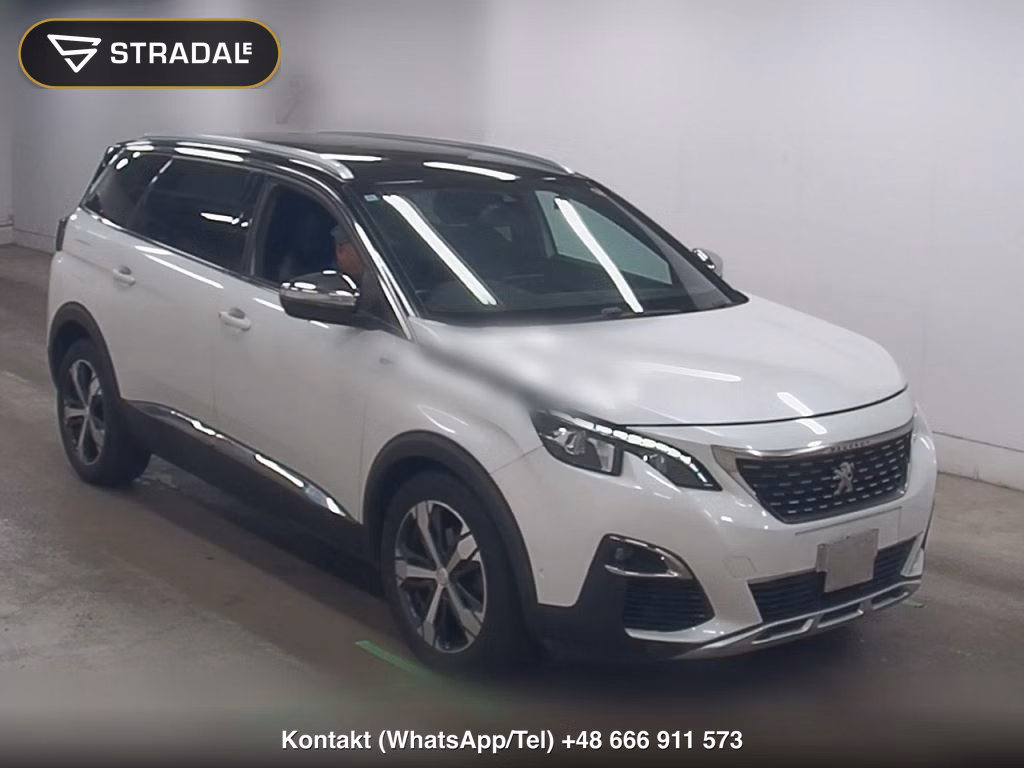PEUGEOT 5008 GT BLUE HDI 2018, aukcja z Japonii, zdjęcie 1