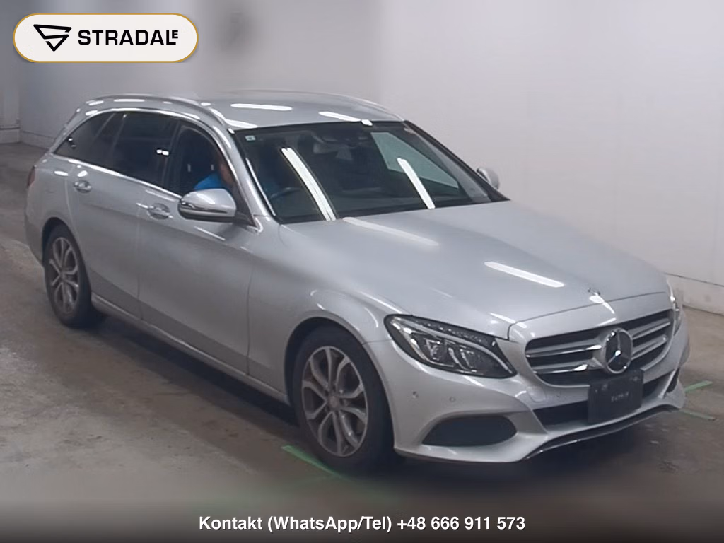MERCEDES BENZ C-CLASS STATIONWAGON C200 STATIONWAGON AVANTGARDE 2015, aukcja z Japonii, zdjęcie 1