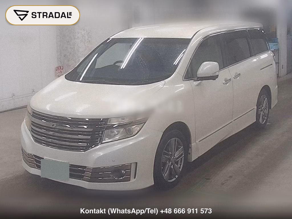 NISSAN ELGRAND 5D RIDER BLACK LINE BLACK LEATHER SEAT, miniaturka 5