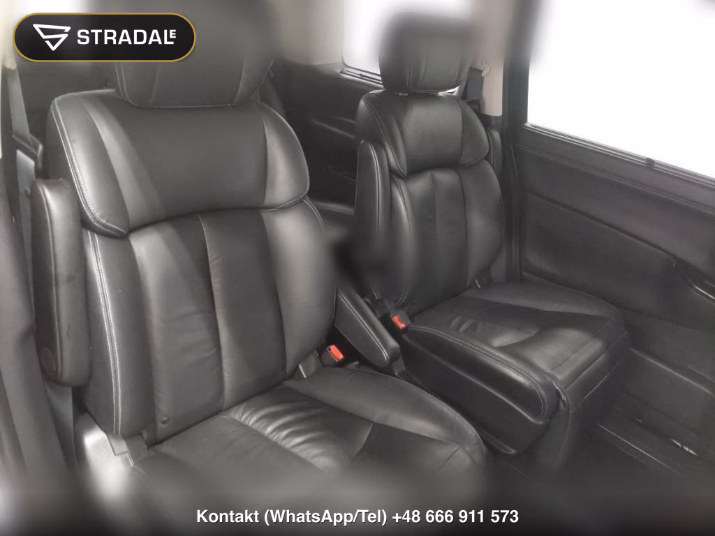 NISSAN ELGRAND 5D RIDER BLACK LINE BLACK LEATHER SEAT, miniaturka 7
