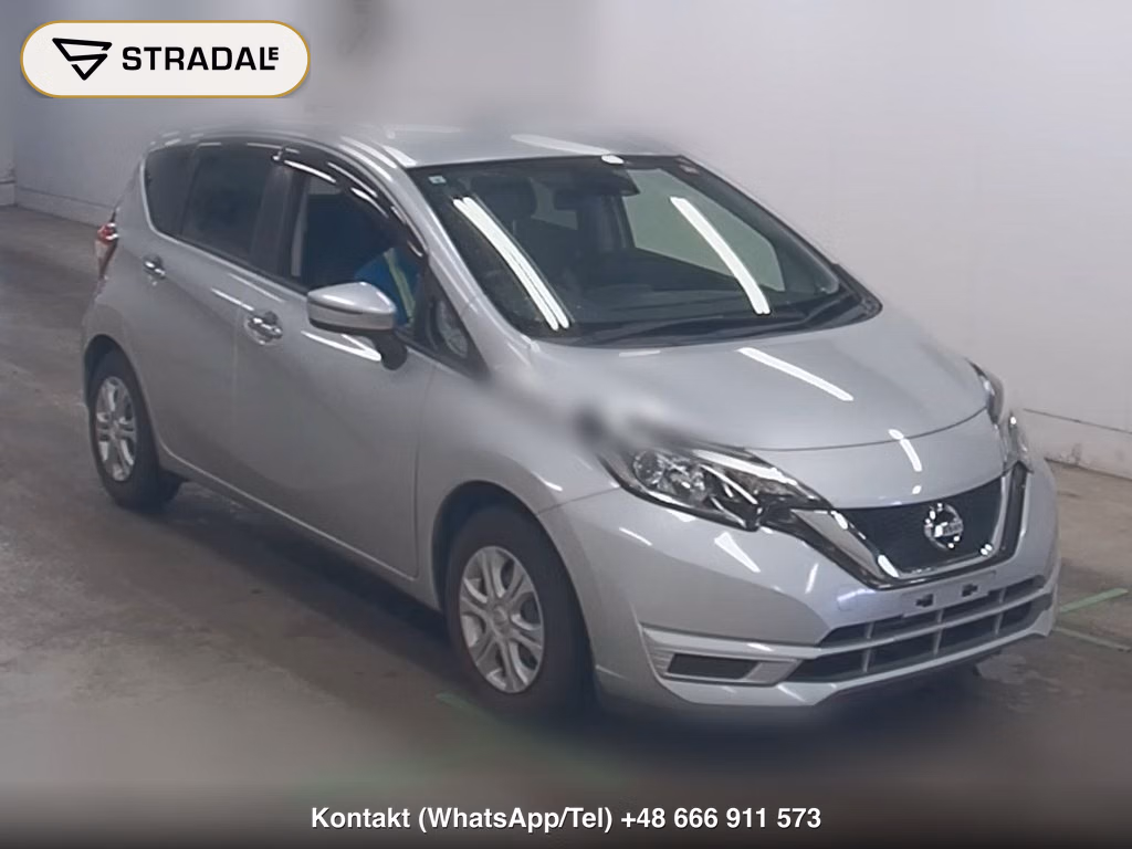 NISSAN NOTE X 2017, aukcja z Japonii, zdjęcie 1