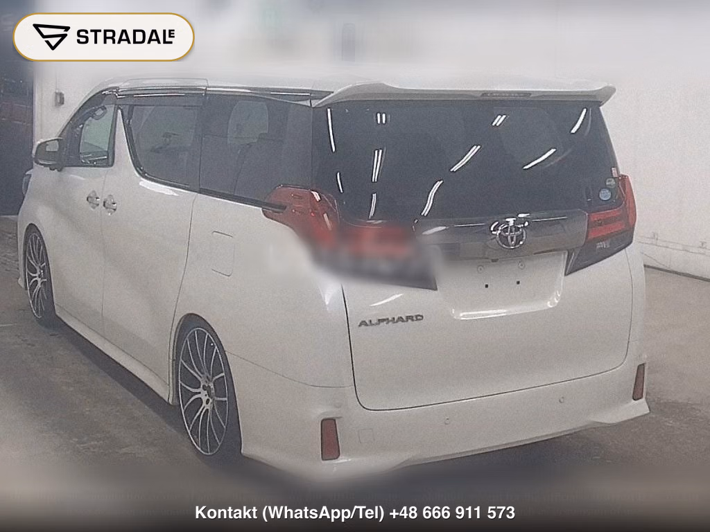 TOYOTA ALPHARD 2.5S A PACKAGE TYPE BLACK, miniaturka 3