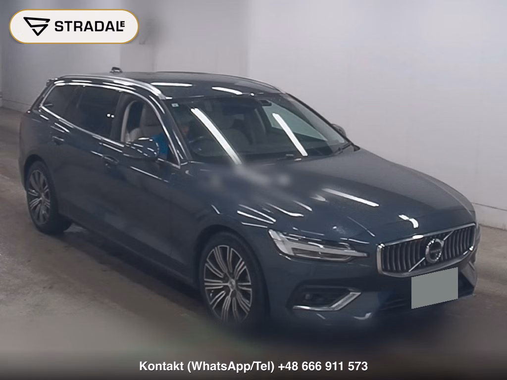 VOLVO V60 B5 INSCRIPTION 2021, aukcja z Japonii, zdjęcie 1