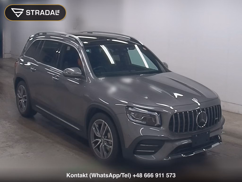 MERCEDES AMG GLB 4WD GLB35 4MATIC 2022, aukcja z Japonii, zdjęcie 1