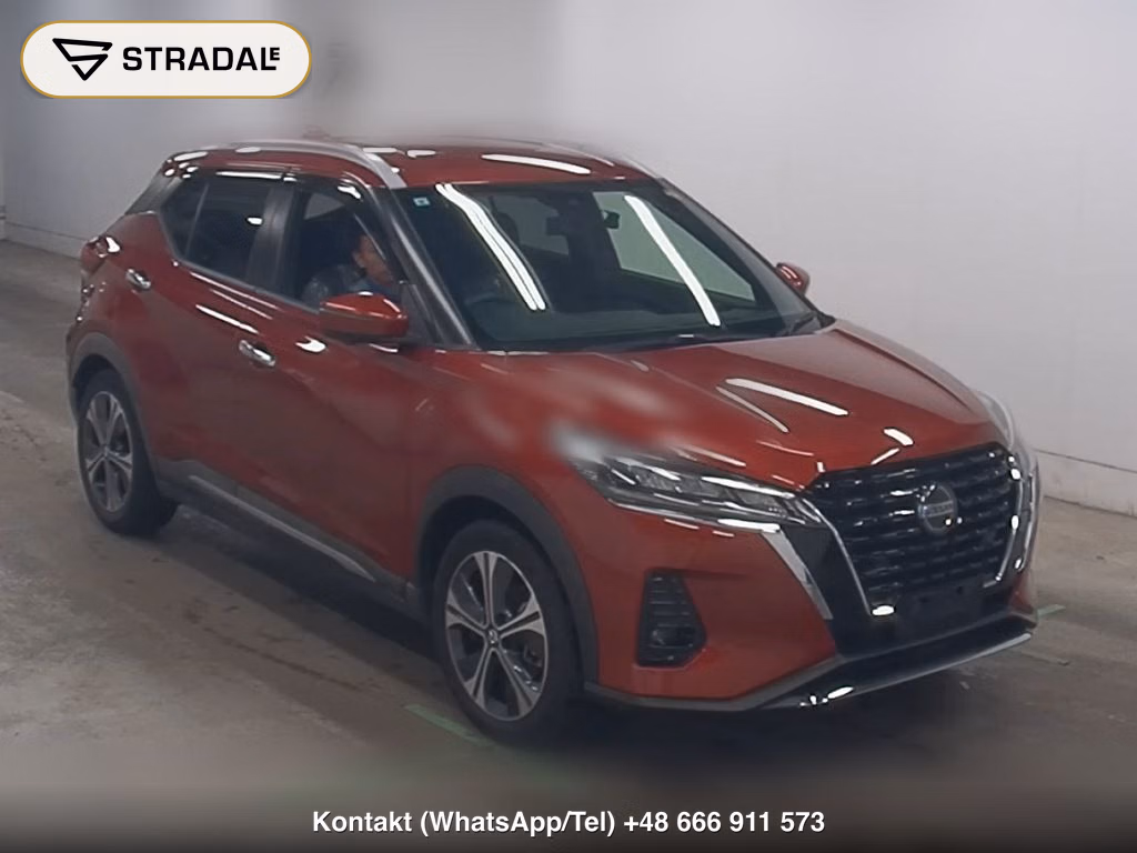 NISSAN KICKS 5D X 2021, aukcja z Japonii, zdjęcie 1