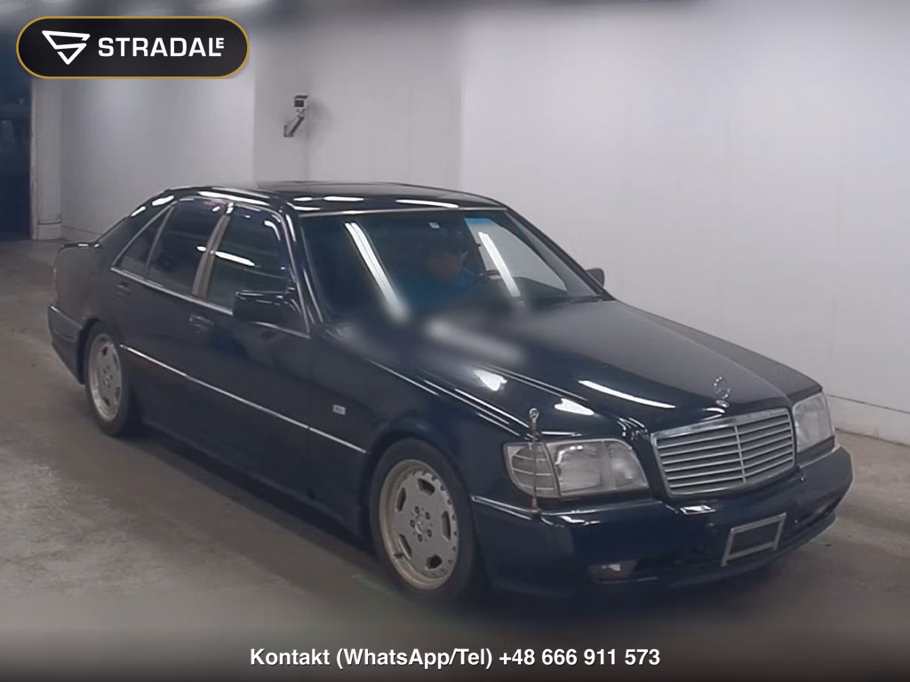 MERCEDES BENZ S-CLASS 4D 300SE 1992, aukcja z Japonii, zdjęcie 1