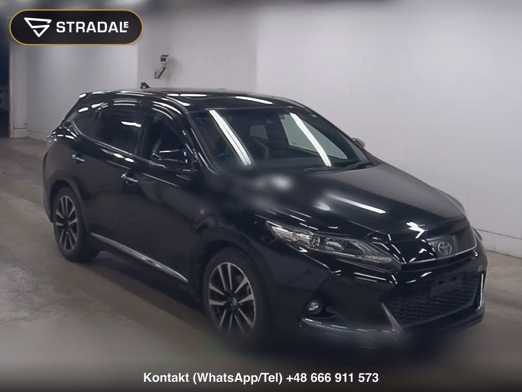 TOYOTA HARRIER ELEGANCE GR SPORT 2017, aukcja z Japonii, zdjęcie 1