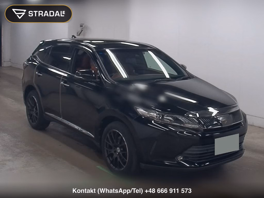 TOYOTA HARRIER ELEGANCE 2018, aukcja z Japonii, zdjęcie 1