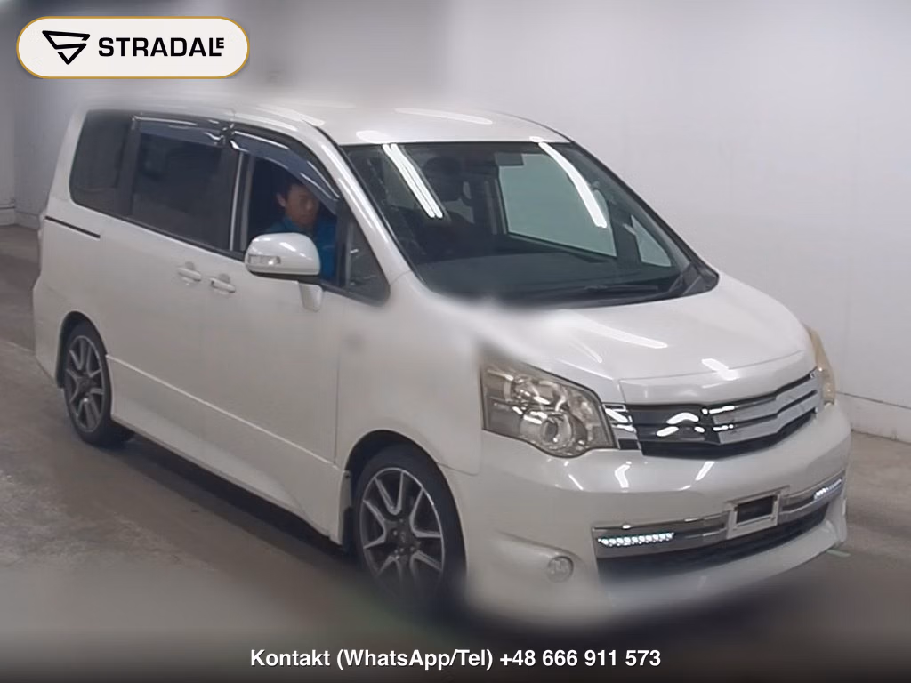 TOYOTA NOAH SI GS VERSION EDGE 2011, aukcja z Japonii, zdjęcie 1