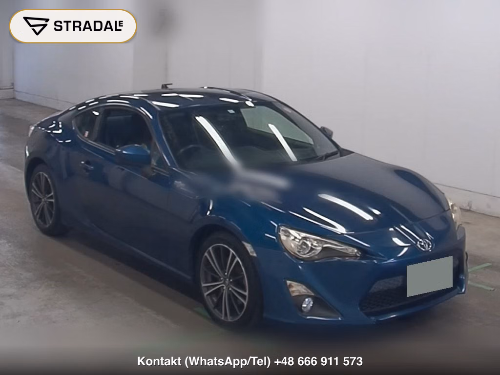 TOYOTA 86 GT 2012, aukcja z Japonii, zdjęcie 1