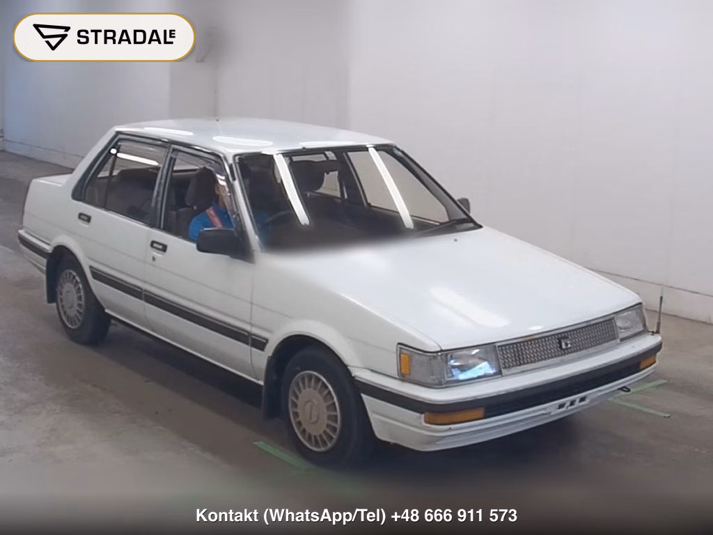 TOYOTA COROLLA 4D 1987, aukcja z Japonii, zdjęcie 1