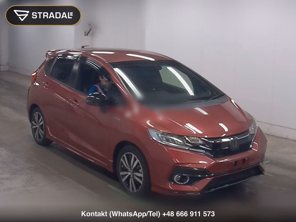 HONDA FIT HYBRID S HONDA SENSING 2018, aukcja z Japonii, zdjęcie 1