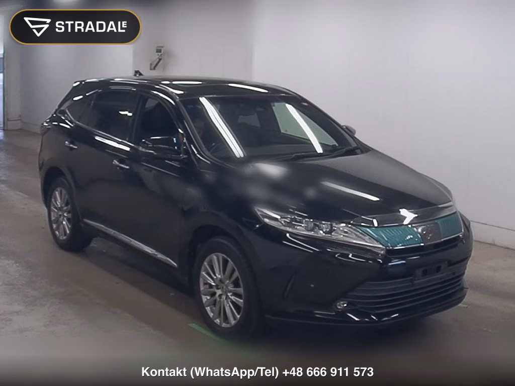 TOYOTA HARRIER HYBRID 4WD PREMIUM METAL AND LEATHER PACKAGE 2018, aukcja z Japonii, zdjęcie 1