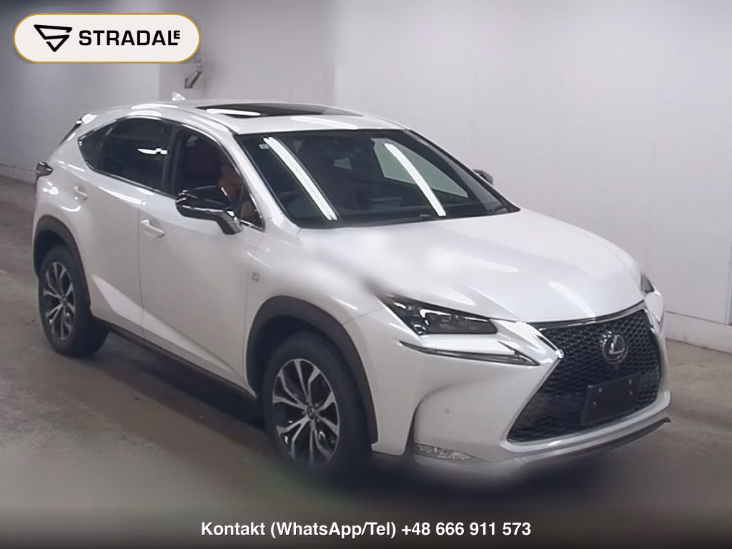 LEXUS NX NX200T F SPORT 2015, aukcja z Japonii, zdjęcie 1