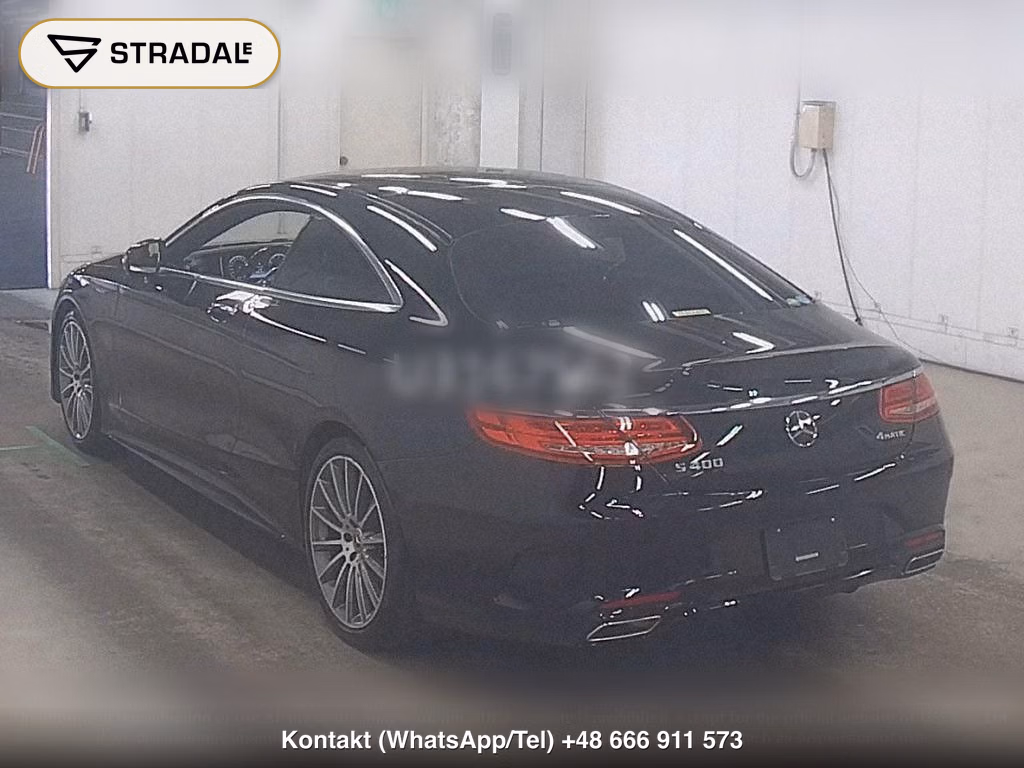 MERCEDES BENZ S-CLASS CP 4WD S400 4MATIC COUPE AMG LINE, miniaturka 3