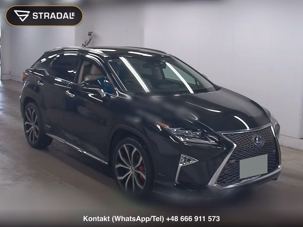LEXUS RX 4WD RX450H VERSION L 2016, aukcja z Japonii, zdjęcie 1