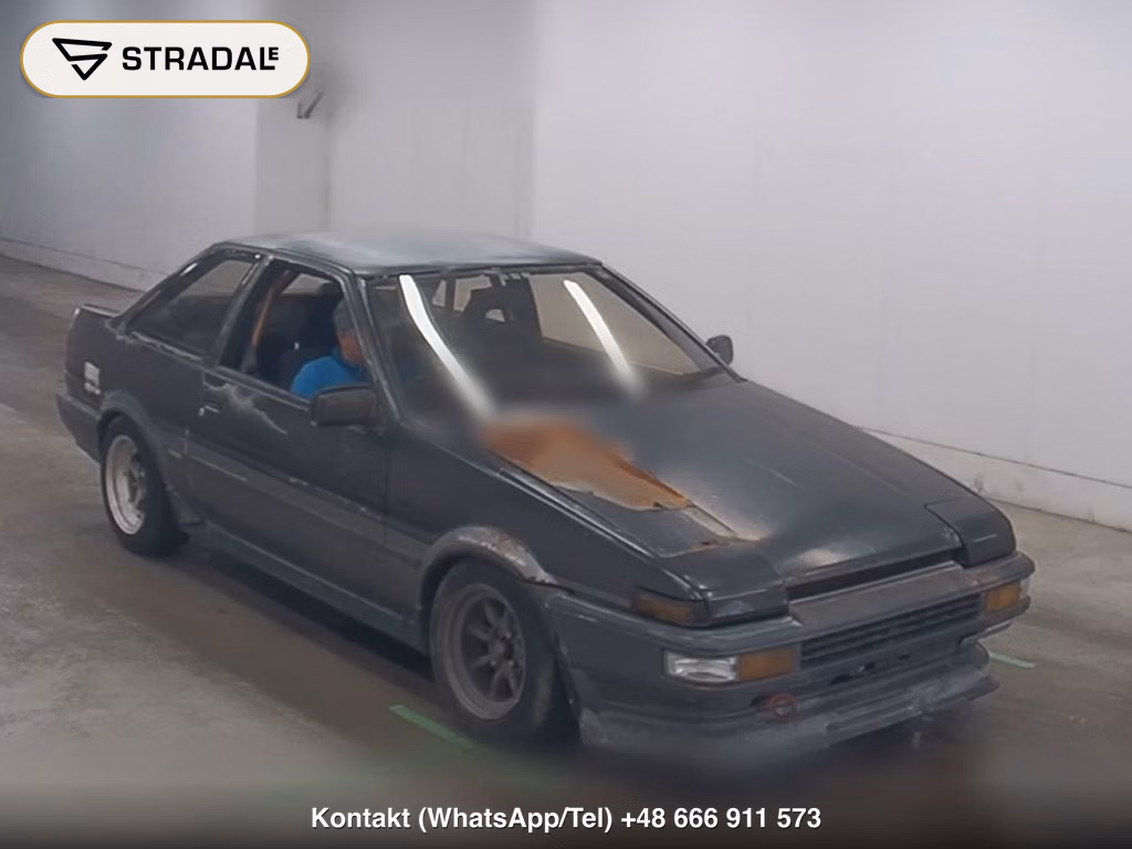 TOYOTA SPRINTER TRUENO 2D 1985, aukcja z Japonii, zdjęcie 1