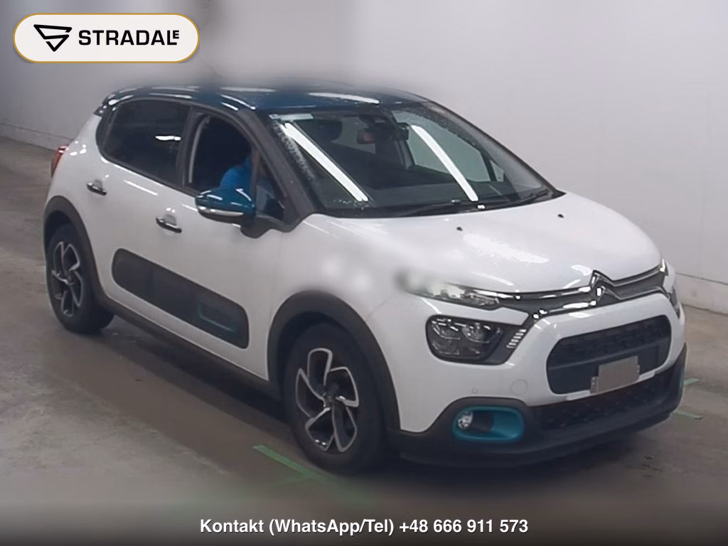 CITROEN C3 2022, aukcja z Japonii, zdjęcie 1