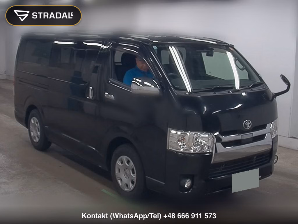 TOYOTA HIACE VAN 5D 4WD LONG SUPER GL 2019, aukcja z Japonii, zdjęcie 1