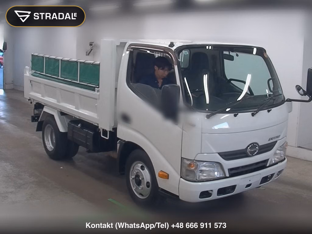 HINO DUTRO 2D DUMP 2015, aukcja z Japonii, zdjęcie 1