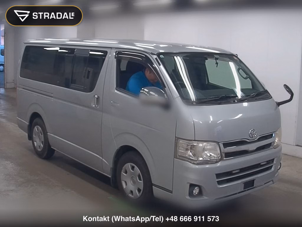 TOYOTA HIACE VAN 5D LONG SUPER GL 2012, aukcja z Japonii, zdjęcie 1
