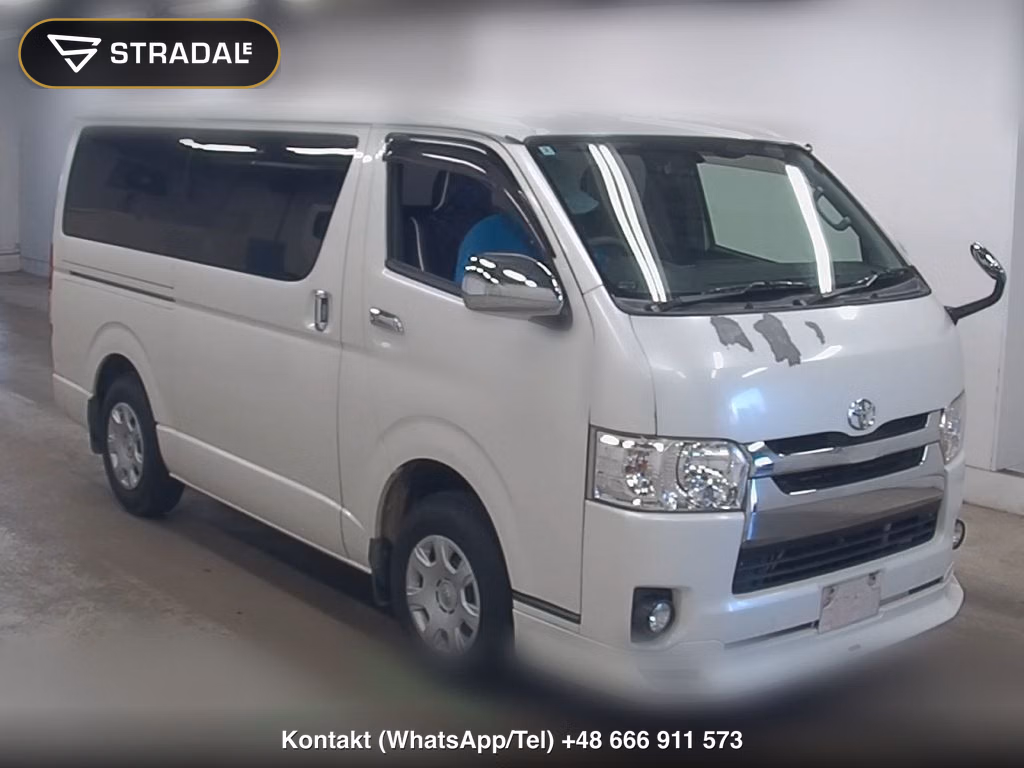 TOYOTA HIACE VAN 5D 4WD LONG SUPER GL 2014, aukcja z Japonii, zdjęcie 1