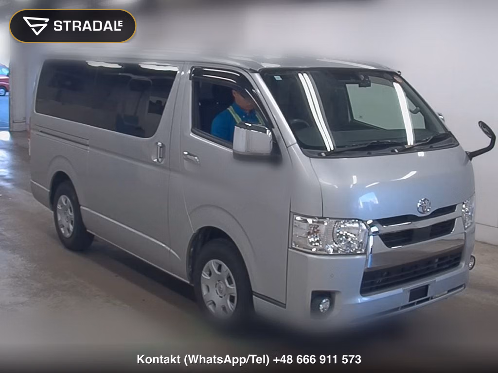 TOYOTA HIACE VAN 5D LONG SUPER GL 2020, aukcja z Japonii, zdjęcie 1