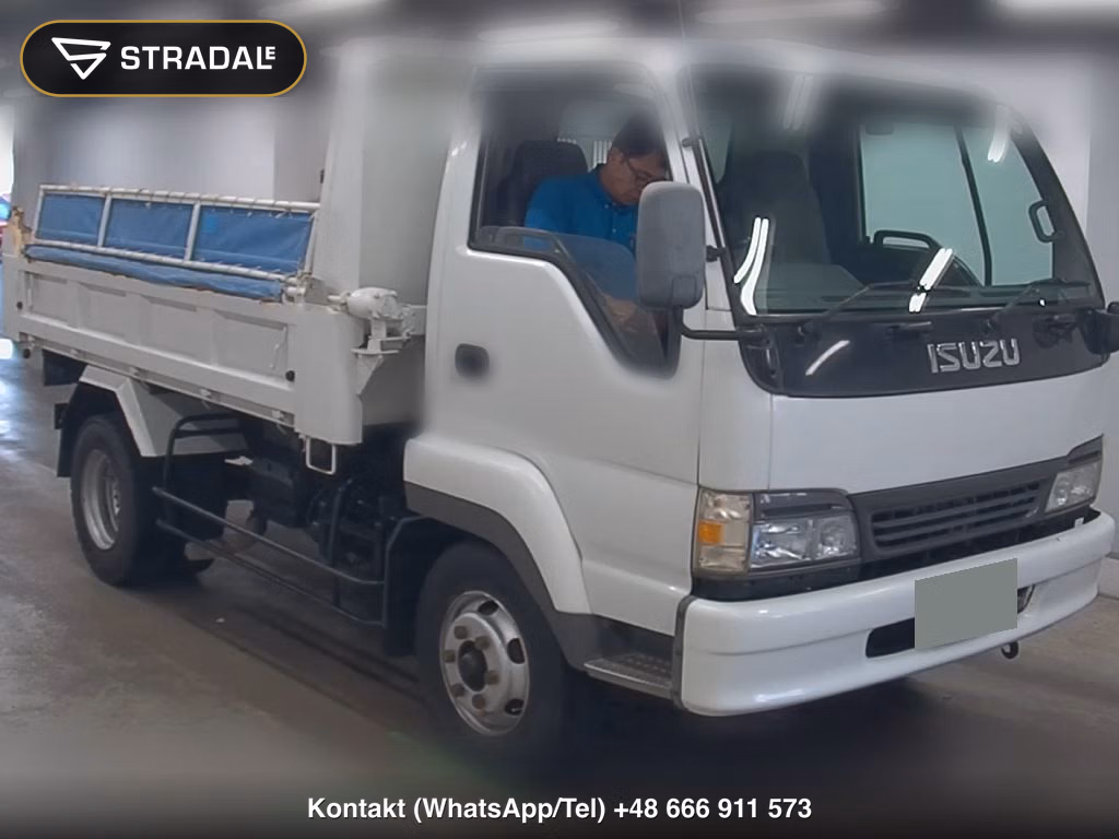 ISUZU FORWARD JUSTON DUMP 1999, aukcja z Japonii, zdjęcie 1