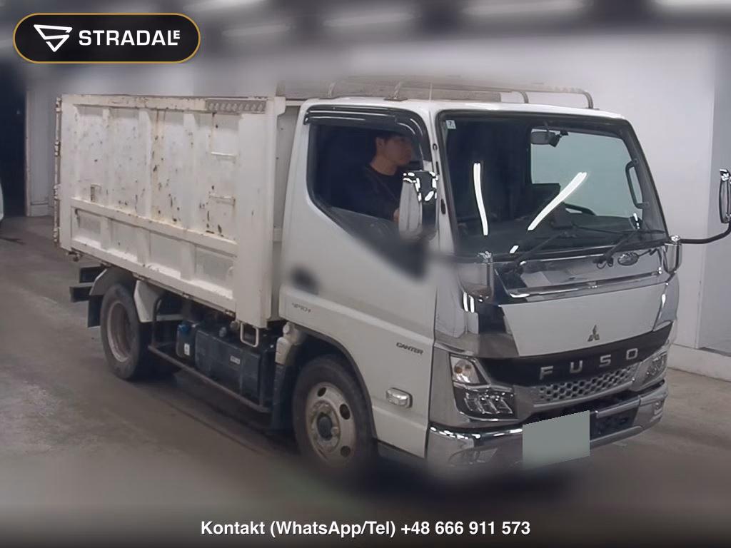 MITSUBISHI FUSO CANTER 2D ALL LOW DECK DUMP 2021, aukcja z Japonii, zdjęcie 1