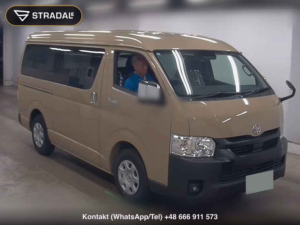 TOYOTA HIACE VAN 5D LONG WIDE SUPER GL 2025, aukcja z Japonii, zdjęcie 1