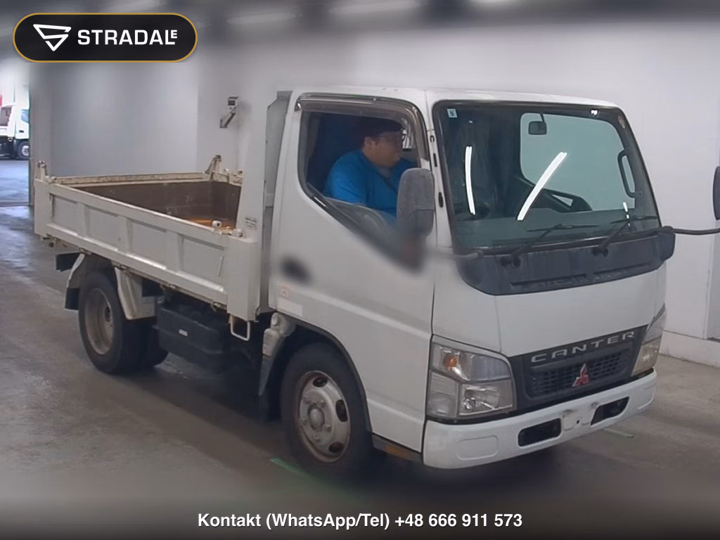 MITSUBISHI FUSO CANTER 2D ALL LOW DECK DUMP 2007, aukcja z Japonii, zdjęcie 1