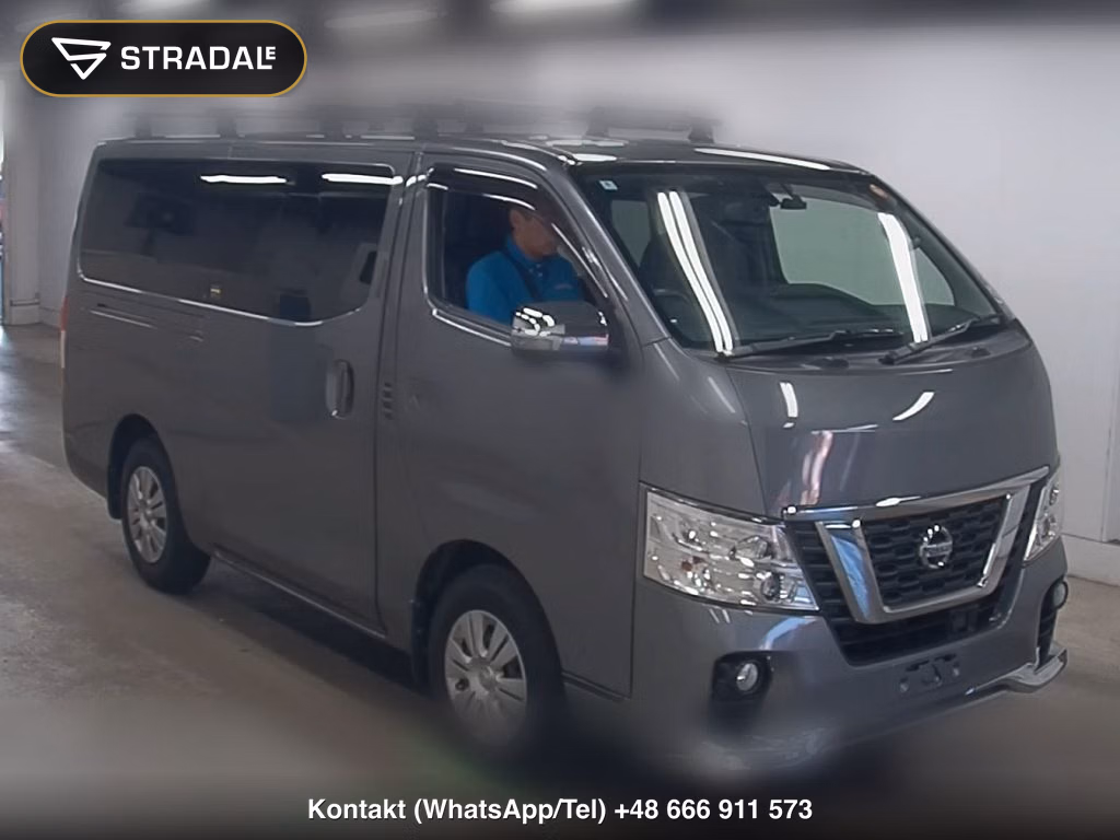 NISSAN NV350CARAVAN VAN 5D LONG PREMIUM GX TURBO 2018, aukcja z Japonii, zdjęcie 1