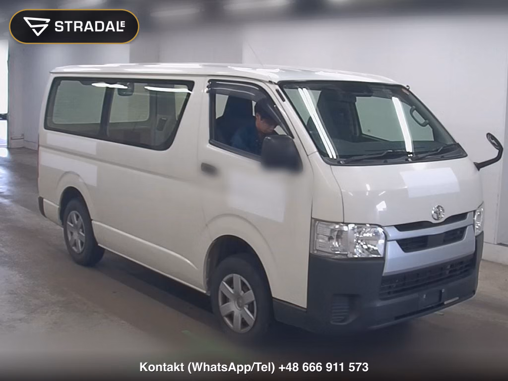 TOYOTA HIACE VAN 4D 4WD DX 2021, aukcja z Japonii, zdjęcie 1