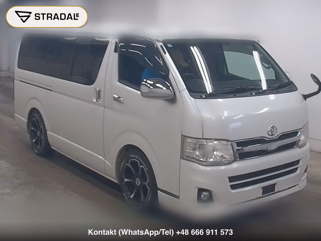 TOYOTA HIACE VAN 5D LONG SUPER GL 2011, aukcja z Japonii, zdjęcie 1