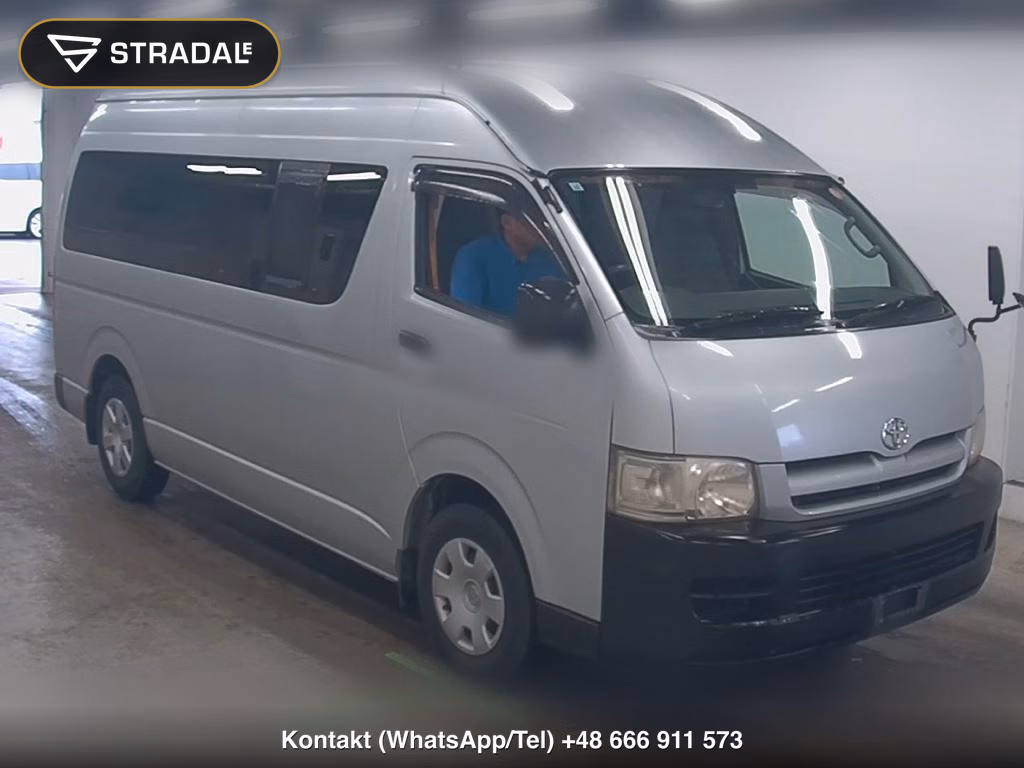 TOYOTA HIACE VAN 4D SUPER LONG DX 2005, aukcja z Japonii, zdjęcie 1