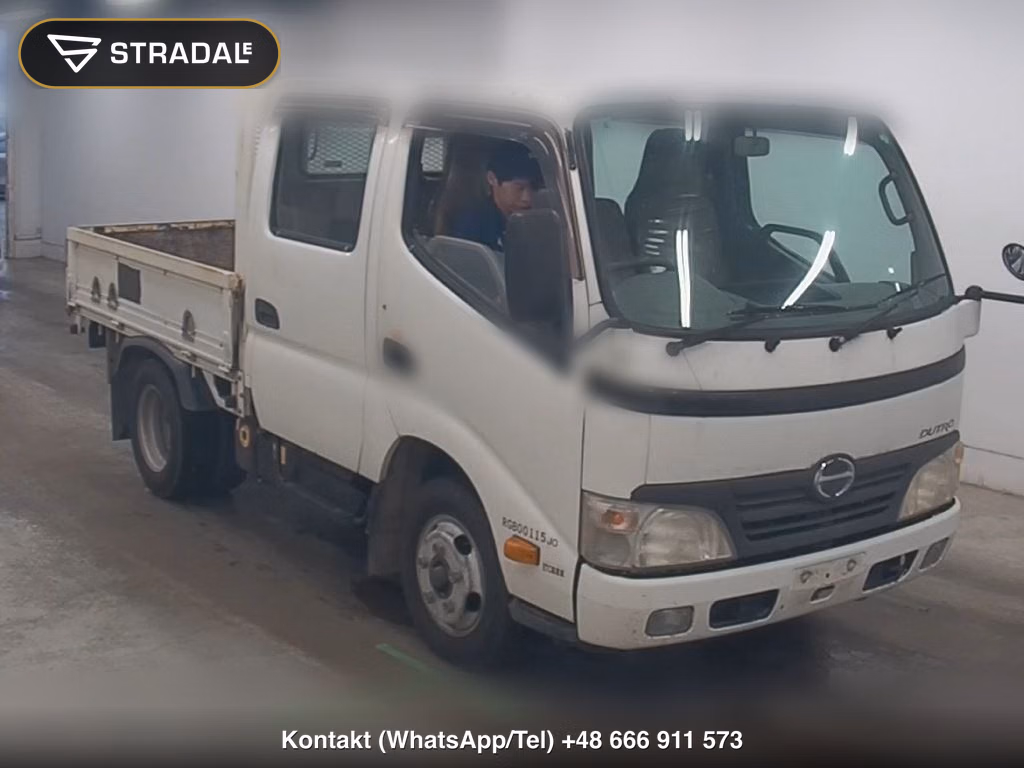 HINO DUTRO 4D W CAB 2011, aukcja z Japonii, zdjęcie 1
