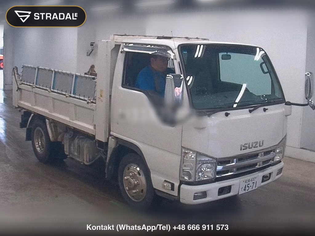 ISUZU ELF TRUCK 2D FULL FLAT LOW DUMP, miniaturka 2
