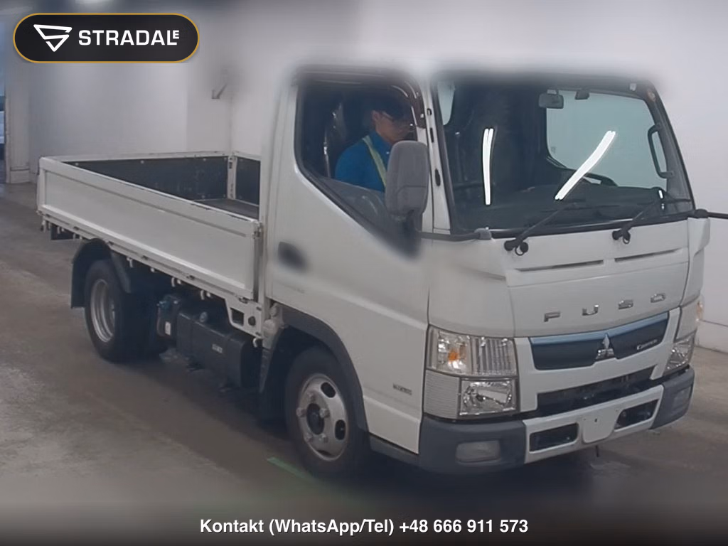 MITSUBISHI FUSO CANTER 2D ALL LOW DECK 2018, aukcja z Japonii, zdjęcie 1