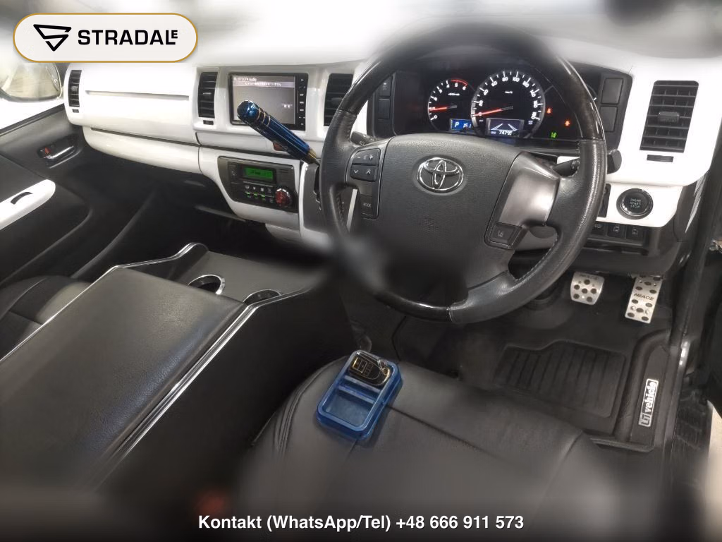 TOYOTA HIACE VAN 5D LONG SUPER GL DARK PRIME, miniaturka 4