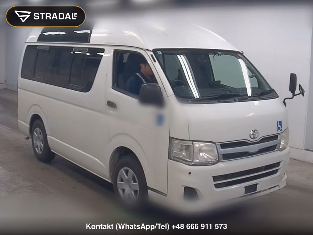 TOYOTA HIACE VAN 4D OTHERS 2013, aukcja z Japonii, zdjęcie 1