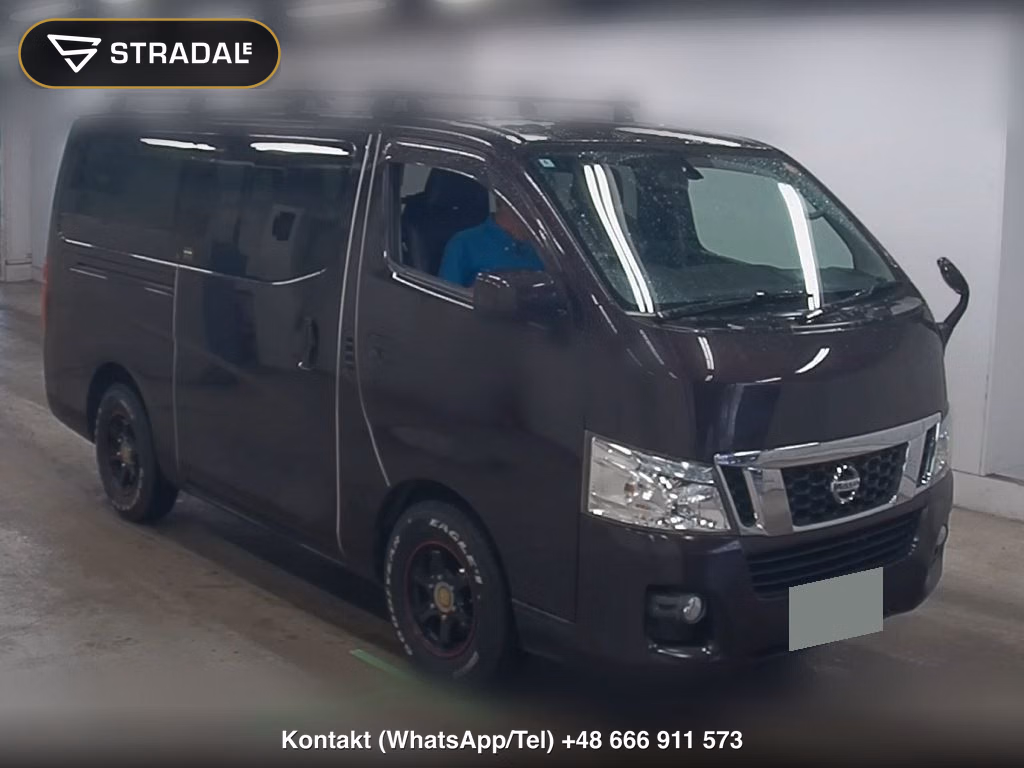 NISSAN NV350CARAVAN VAN 5D LONG PREMIUM GX TURBO 2015, aukcja z Japonii, zdjęcie 1