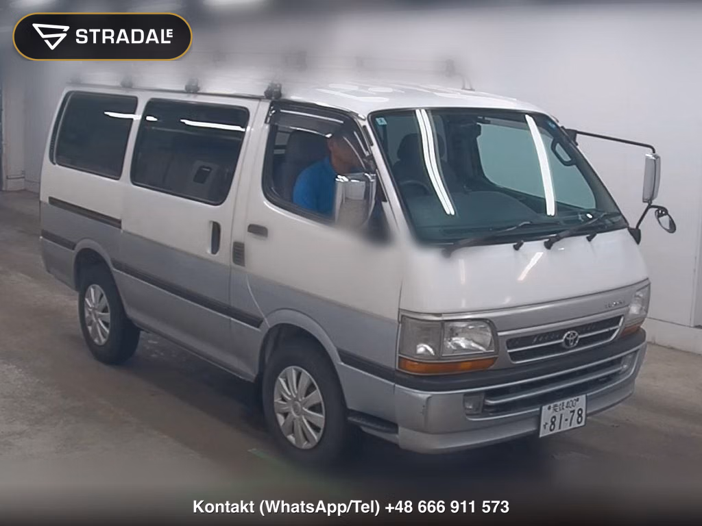 TOYOTA HIACE VAN 5D SUPER GL-E 2002, aukcja z Japonii, zdjęcie 1