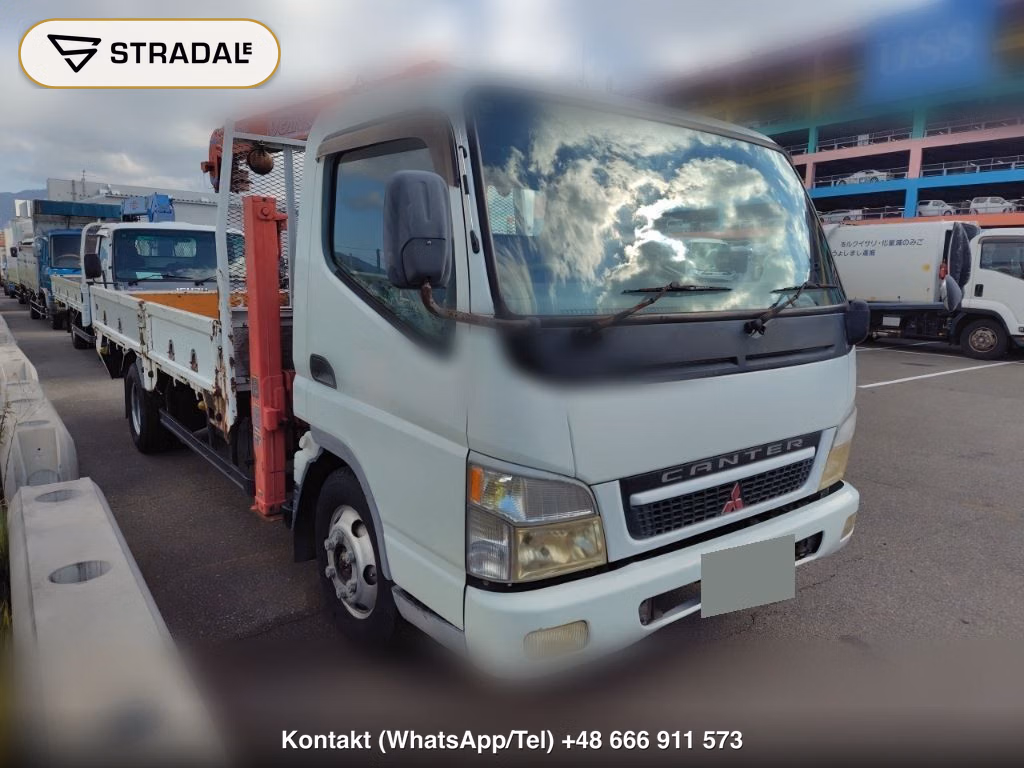 MITSUBISHI FUSO CANTER 2D CRANE 2003, aukcja z Japonii, zdjęcie 1