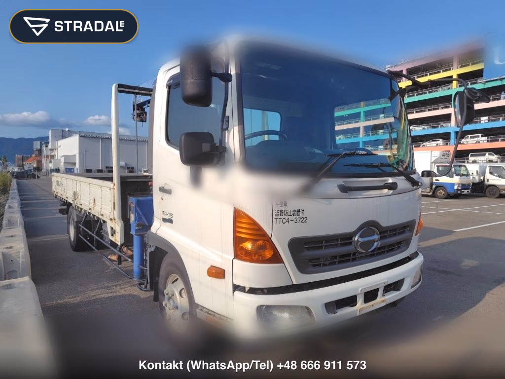 HINO HINO RANGER 2D CRANE 2015, aukcja z Japonii, zdjęcie 1