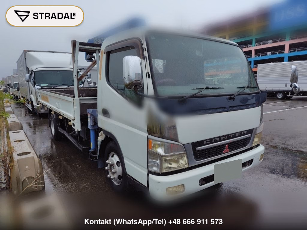 MITSUBISHI FUSO CANTER 2D CRANE 2004, aukcja z Japonii, zdjęcie 1