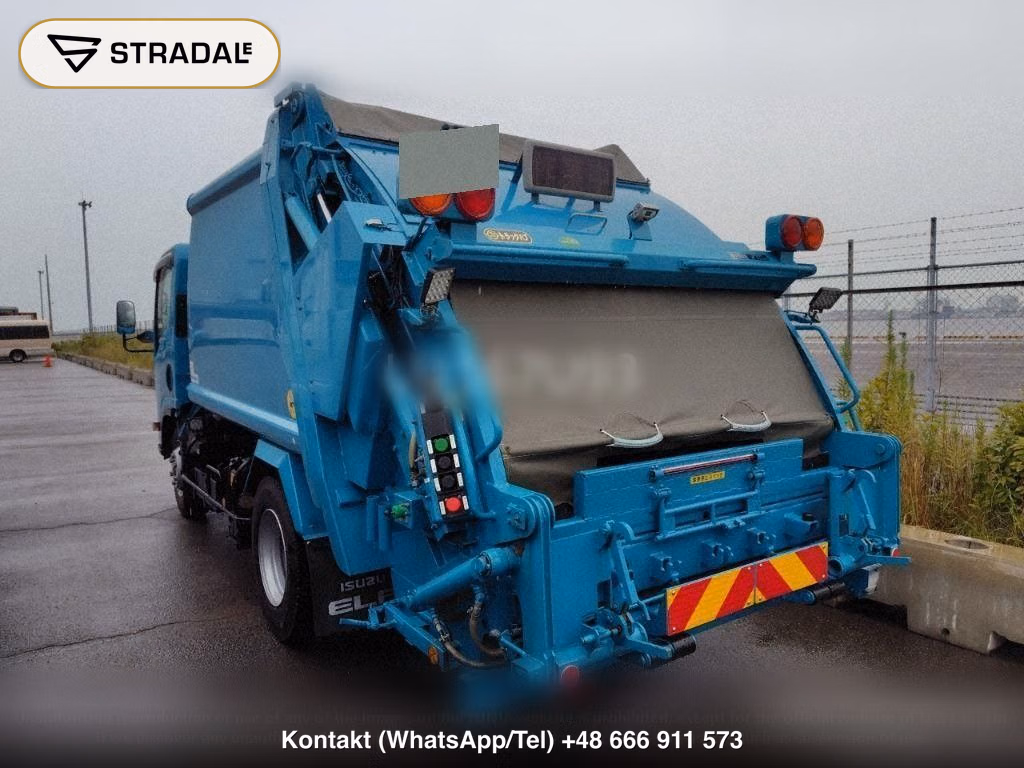 ISUZU ELF TRUCK 2D GARBAGE TRUCK, miniaturka 3