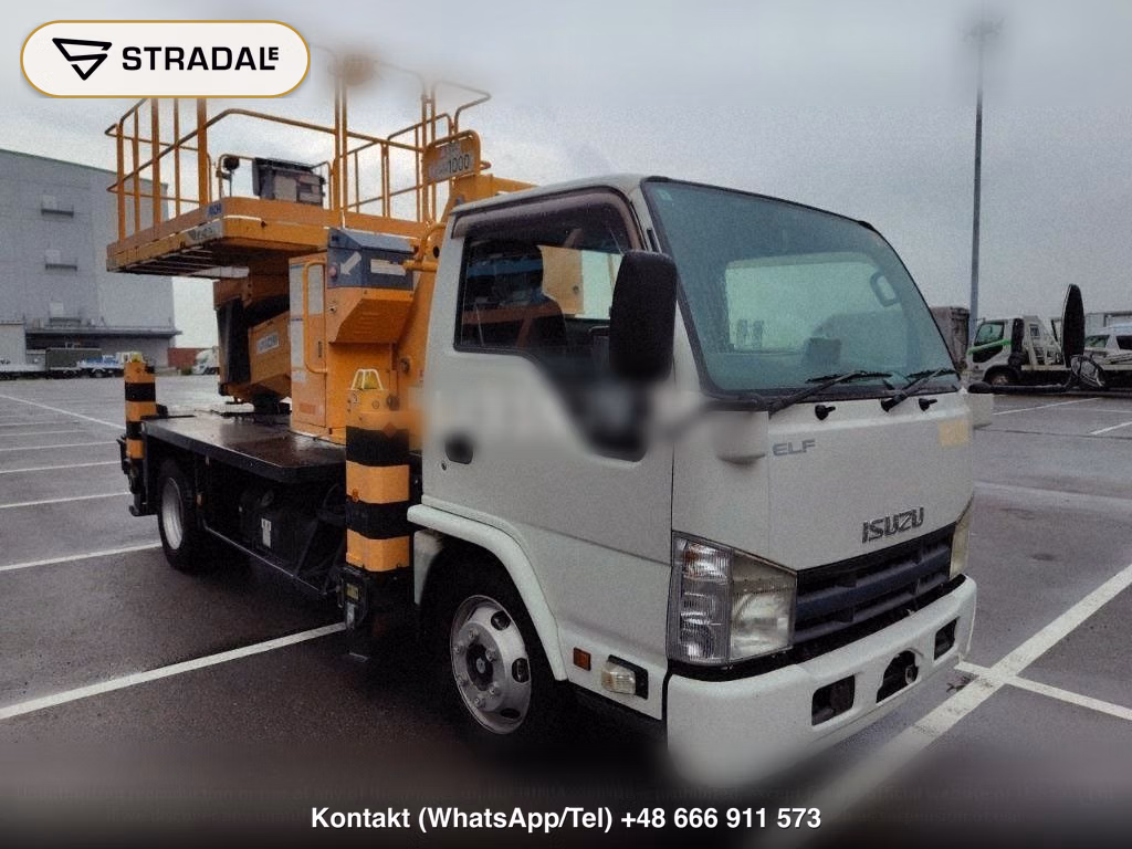 ISUZU ELF TRUCK 2D AERIAL WORK VEHICLE, miniaturka 2