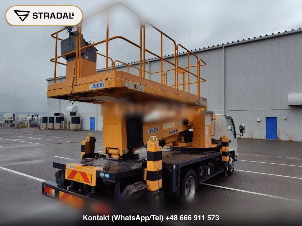 ISUZU ELF TRUCK 2D AERIAL WORK VEHICLE, miniaturka 6