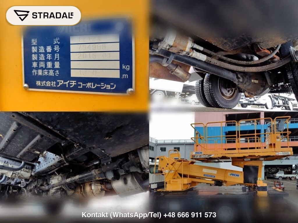 ISUZU ELF TRUCK 2D AERIAL WORK VEHICLE, miniaturka 7