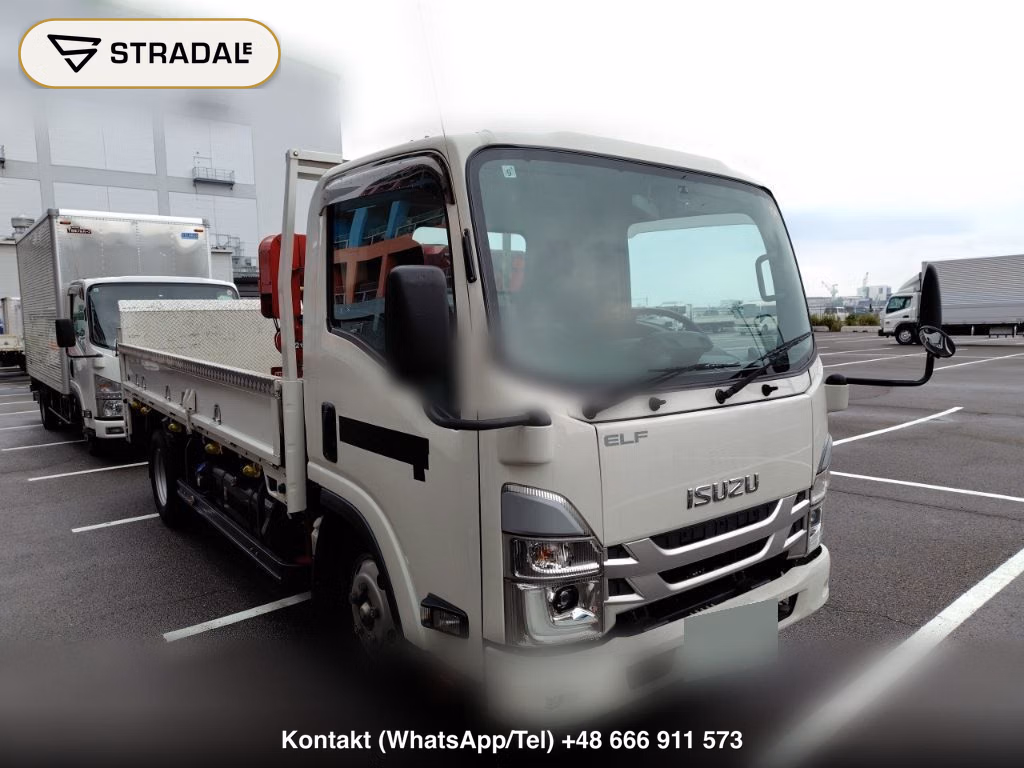 ISUZU ELF TRUCK 2D CRANE 2022, aukcja z Japonii, zdjęcie 1